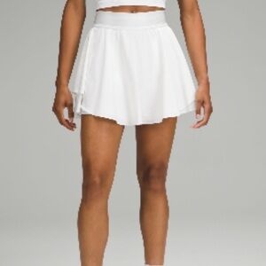 Lululemon High Waisted Court Rival Tennis Skirt Long Size 20